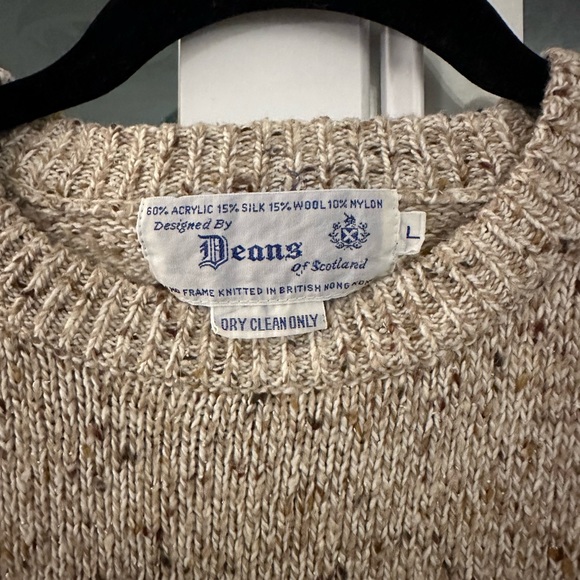 Vintage Deans Knit Sweater - Picture 2 of 2